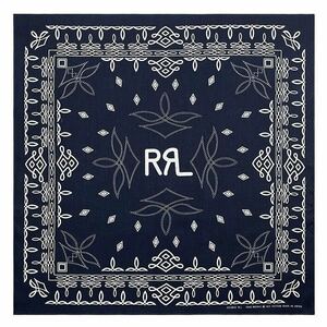 バンダナ ハンカチ スカーフ　ヴィンテージ　RRL LOGO 未使用 LL35