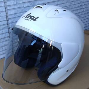 Arai アライ SZ-Ram3 szram3 ホワイト ジェットヘルメット Lサイズ 59-60cm