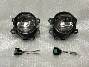 スペーシア MK42S■後期 純正 LED フォグランプ 左右 セット フォグライト MK32S フレアワゴン MM32S/MM42S ジムニー/ワゴンR/エブリイ