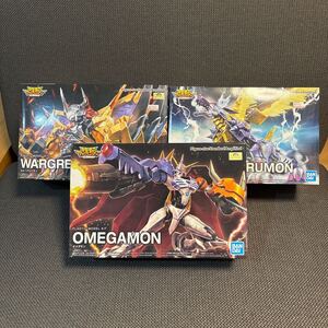 未組立　Figure-riseStandardAmplified デジモンシリーズ6体セット ① ウォーグレイモン、ブラックウォーグレイモン、オメガモン等