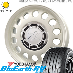 185/60R15 サマータイヤホイールセット シエンタ etc (YOKOHAMA BluEarth RV03 & XBLOOD STEELE 5穴 100)