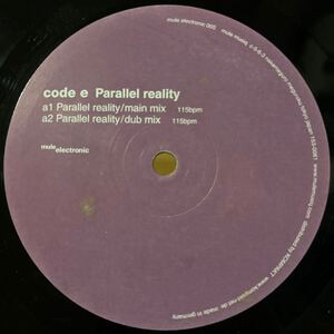 [ Code E - Parallel Reality - Mule Electronic MULE 005 ]