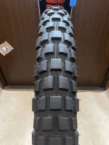 中古MCタイヤ 2023年製造 MICHELIN ANAKEE WILD 90/90-21 ミシュラン アナキー ワイルド 90 90 21 2023 K5491