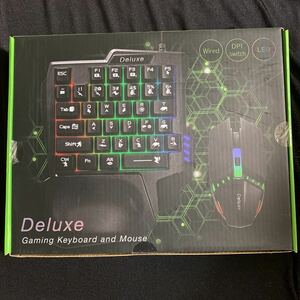 デラックス ゲーミングキーボード アンド マウス★Deluxe Gaming Keyboard and Mouse