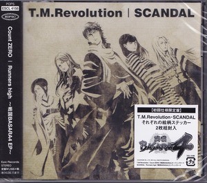 T.M.Revolution/SCANDAL/Count ZERO/Runners high～戦国BASARA4 EP～/未開封CD！25478