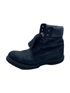 Timberland◆レースアップブーツ/25.5cm/ブラック/レザー/10073