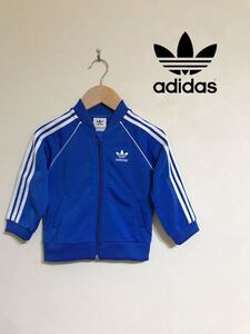 adidas originals アディダス オリジナルス キッズ ジャージ トラックトップ ジャケット サイズ80 長袖 ブルー CE1980