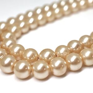 1円〜!!▲パールネックレス▲D 約42.2g 約47.5cm 約7.5mm珠 pearl necklace jewelry パール DA0/DA0 31