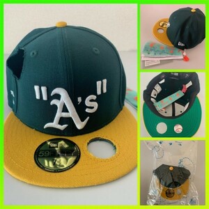 OFF WHITE x NEWERA CAP / MLB Oakland Athletics