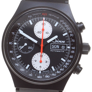 ジン Sinn 144.ST.S.JUB.II 144 デイデイト クロノグラフ 世界限定600本 自動巻き メンズ 良品 _829065