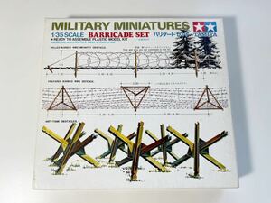 1/35 TAMIYA タミヤ MILITARY MINIATURESミリタリー ミニチュア バリケードセット ジオラマ