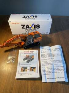 《値下即決早い者勝ち》【レア】ZAXIS 200 New Version HITACHI Construction Machinery 1/40 SCALE MODEL ショベルカー ミニカー