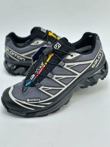 SALOMON サロモン シューズ スニーカー XT-6 GTX レディース スポーツ ブラック EUR37 1/3