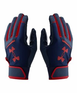 1573752-UNDER ARMOUR/UAヤード バッティンググローブ 野球 手袋 両手用/LG