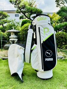 【未使用品！】PUMA GOLF プーマゴルフ 2024年モデル キャディバッグ ホワイト 9.5型