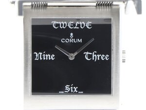 【 コルム CORUM 】腕時計 138.177.20 バッキンガムワンダーカマージョリーロジャー 世界限定1000本 SS/革 クォーツ メンズ 新着 05945-0