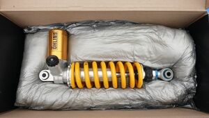 オーリンズ 18-22年式 Ninja250 Ninja400 Z250 Z400 KA 744 シングルリアショック 新品 リアサス OHLINS ニンジャ250