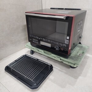 TOSHIBA 東芝 オーブンレンジ ER-TD3000(R) 2020年製 グランレッド 30L 動作確認済み【DL1061】