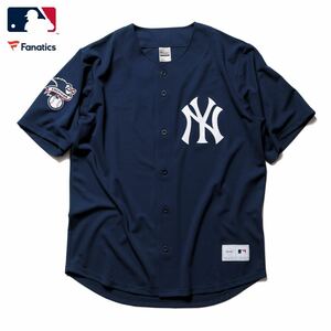 【新品タグ付き】 21AW 22 新品 FCRB f.c real bristol エフシーレアルブリストル SOPH ソフ FANATICS MLB TOUR BASEBALL SHIRT ヤンキース