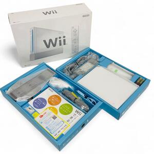 【ほぼ新品】任天堂 Nintendo Wii 本体 ホワイト 白