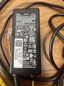 DELL純正 LA65NS2-01 PA-1650-02D4 PA-12Family 19.5V3.34A コネクタサイズ：4.5mm*3.0mm センター１ピンタイプ