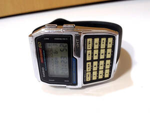【 稼働中 】 CASIO DATA BANK 80 DBC-810 Module 1476 Digital Watch カシオ データバンク デジタル 腕時計