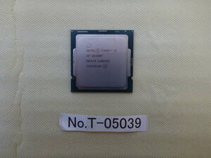 管理番号　T-05039 / INTEL / CPU / Core i5-10400F / LGA1200 / BIOS起動確認済み / ゆうパケット発送 / ジャンク扱い