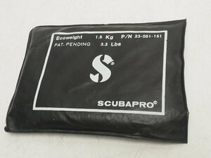 SCUBAPRO スキューバプロ ソフトウェイト エコウエイト 1.5kg スキューバダイビング用品 ランク:AA [W2-58792]