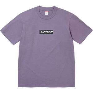 Supreme 24SS Week1 Futura Box Logo Tee Dusty Purple Large オンライン購入 国内正規 新品タグ付 シュプリーム フューチュラ 紫 Lサイズ