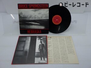 Bruce Springsteen「Nebraska」LP（12インチ）/CBS/Sony(25AP 2440)/洋楽ロック