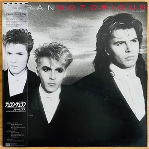 LP■NEW WAVE/DURAN DURAN/NOTORIOUS/EMI EMS-91202/国内86年ORIG OBI/帯 美盤/デュランデュラン/ノトーリアス/NEW ROMANTICS/ANDY TAYLOR