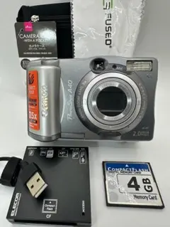 ★すぐ使えます★Canon PowerShot A40 CFカード付 オールド