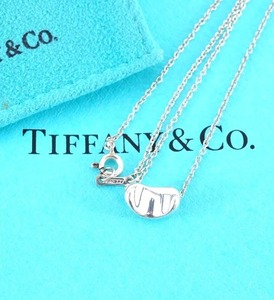 Tiffany & Co. ティファニー ビーン PERETTI ペレッティ ネックレス スターリングシルバー925 銀 2.8g 保存袋付き 4588