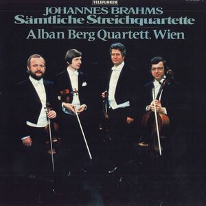 2discs LP Alban Berg QUARTET Wien ブラームス : 弦楽四重奏曲 全曲 K17C83245 TELEFUNKEN /00660