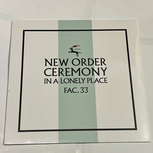 NEW ORDER Ceremony ‘19年発売 EU盤レコード 未開封新品