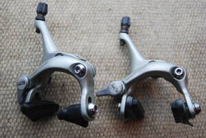 240122_501_114 ■＞SHIMANO シマノ　105　#BR-1055 サイドプル　ブレーキ本体　前後＞ビンテージ　レストア　マスプロ　昭和　