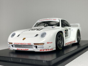 ポルシェ Porsche 961 Le Mans 1986 1/43 - アシェットルマンコレクション スパーク Spark