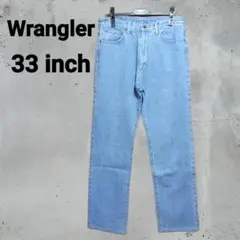 Wrangler デニムパンツ 33インチ Lサイズ ストレート ラングラー