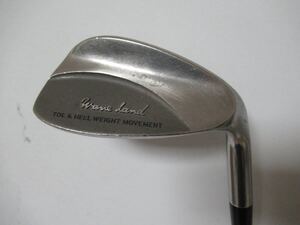 ★GOLF Planner ゴルフプランナー Wave land ウエッジ SW 純正カーボンシャフト K560　★レア★激安★中古★　★