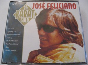 ◆CD◆JOSE FELICIANO／24 KARAT GOLD◆ホセ・フェリシアーノ◆2枚組・EC盤