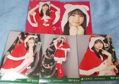 乃木坂46 生写真 筒井あやめ 2019 クリスマス コンプ