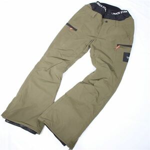 美品 18-19 MTN. Rock Star Cargo PNT L マウンテンロックスター マンロク カーゴ メンズ スノーボード ウェア パンツ スノボ #f gijz003