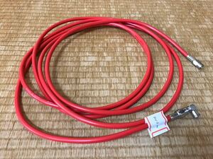 カナレ.アンテナケーブル/CANARE.L-5CFB.1102.Coaxial Cable/赤レッド/403cm/中古美品/着払い/検)高画質.TV.テレビ.衛星放送.同軸.BS.CS/