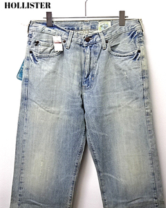 30x30 未使用【HOLLISTER DENIM PANTS ZUMA BOOT CUT 380-0139-20 70108 31031860 DUDES ホリスター デニムパンツ ブーツカット】