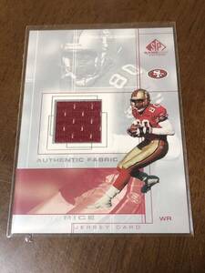 NFL Jerry Rice 2001 upperdeck jersey ジャージ