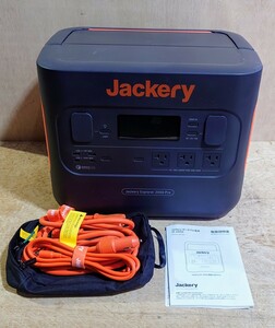  中古美品 Jackry(ジャクリ) ポータブル電源 2000Pro