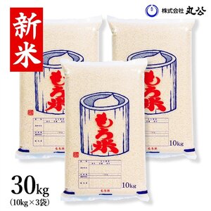 新米 令和6年産 もち米 30kg 高級 ヒメノモチ 山形県産 白米 10kg×3袋 送料無料