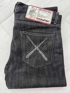 希少 美品 Kaws x Neighborhood NARROW MEDIUM 09EX 14OZ-PT デニム パンツ インディゴ ネイバーフッド