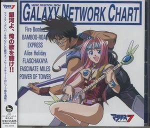 マクロス7　CD　GALAXY NETWORK CHART　外装フィルム 帯付き　Fire Bomber