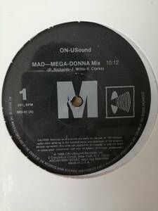 【未開封新品12"】Madonna Mad-Mega-Donna Mix USAオリジナル マドンナ　リミックス盤